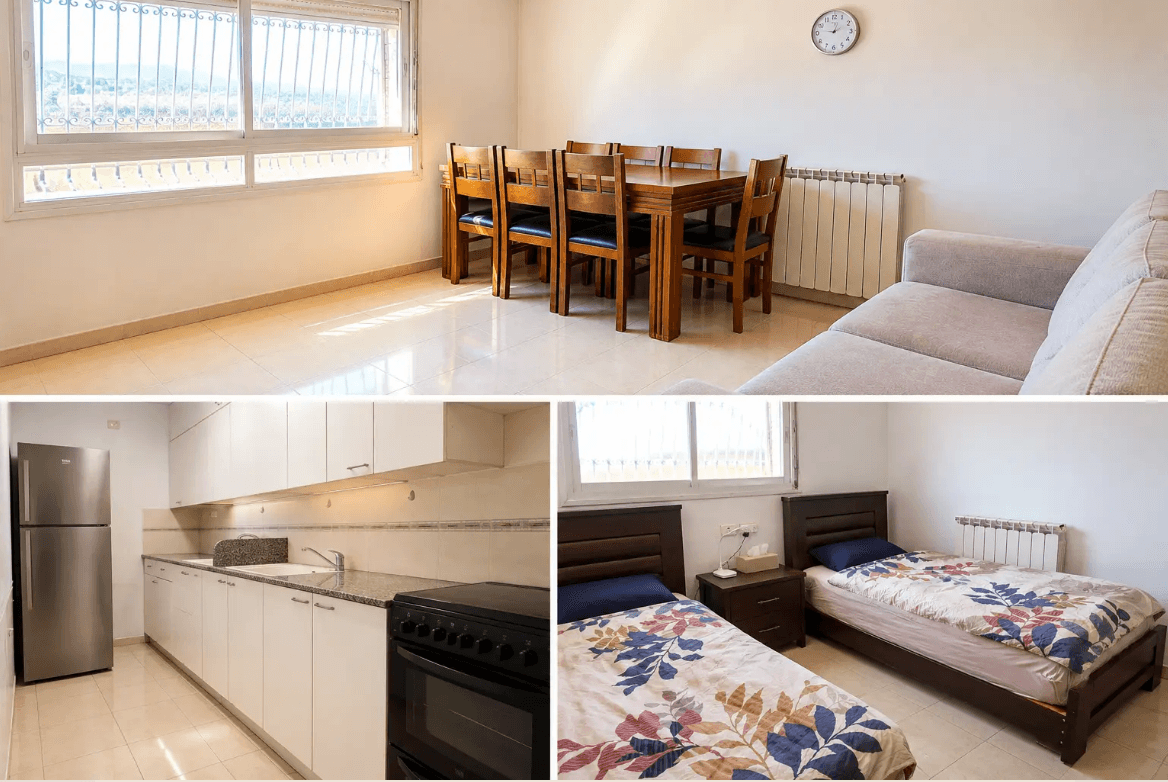 spacious 1 bedroom tcheles mordechei